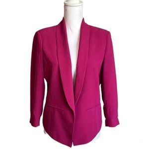 High Low Mural blazer